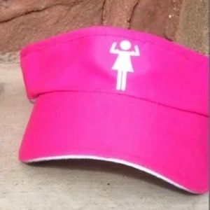 BOCO sporty cute sassy pink VISOR